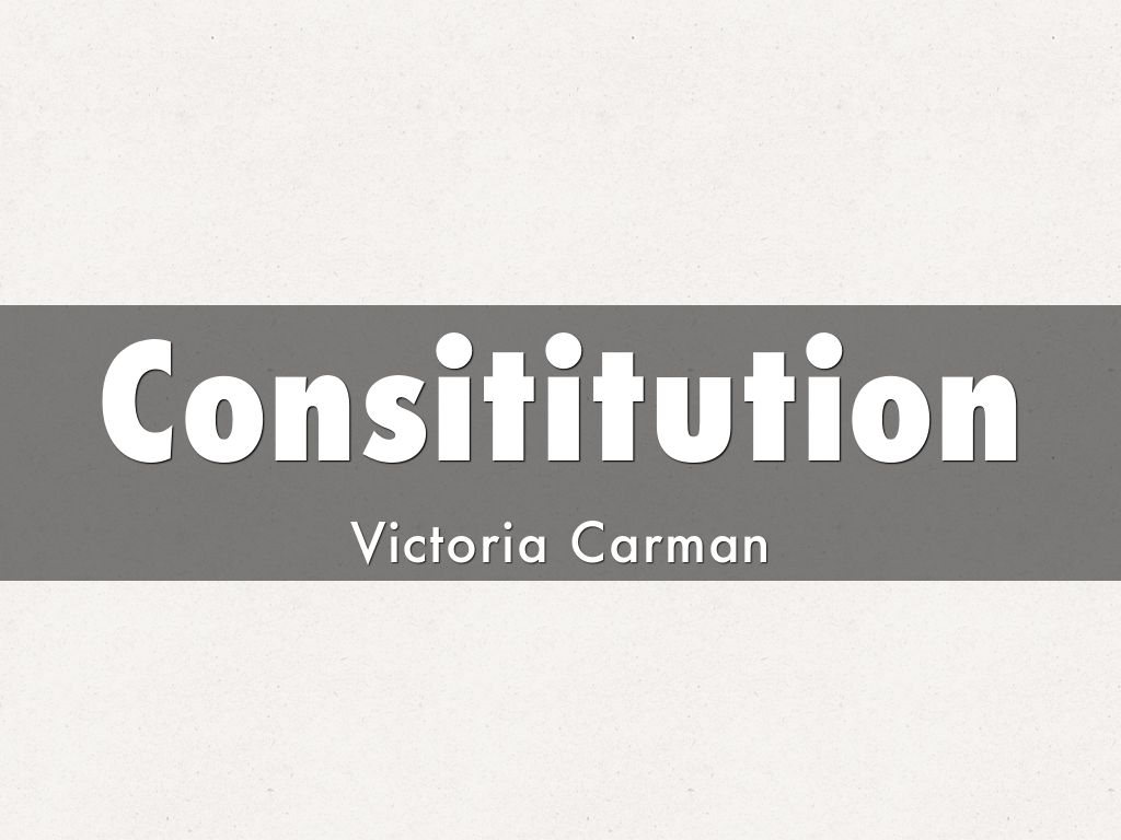 Consititution