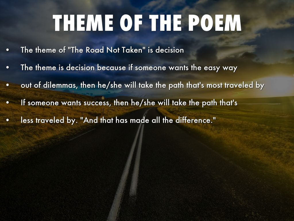 Summary robert frost the road not taken summary - rytehoney