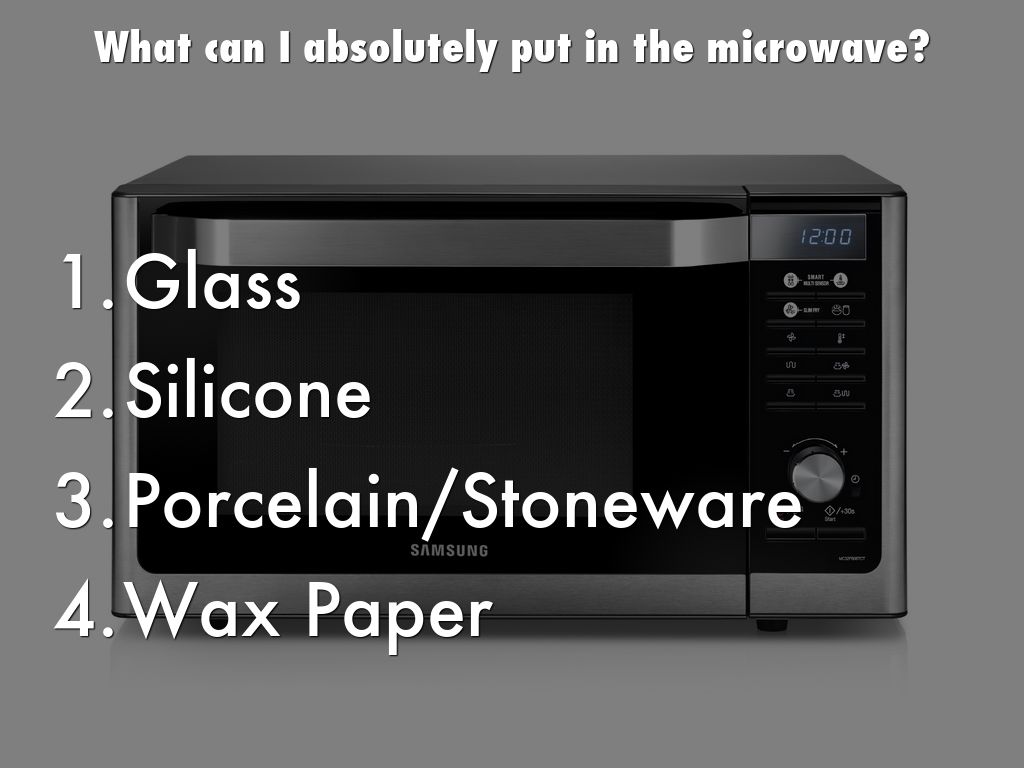 Microwave Safety by Amy Cataldo