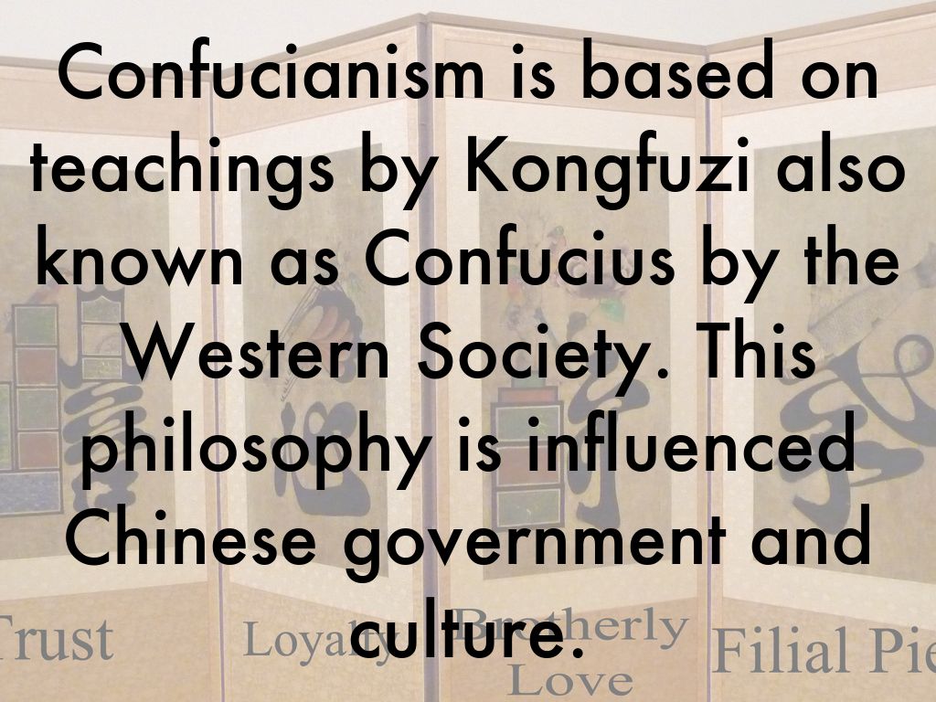 Confucianism By ShrimayiP443