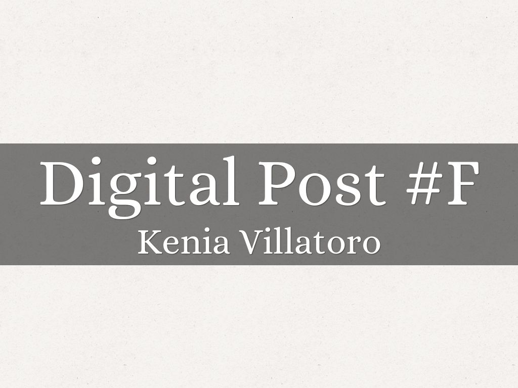 Digital Post #F