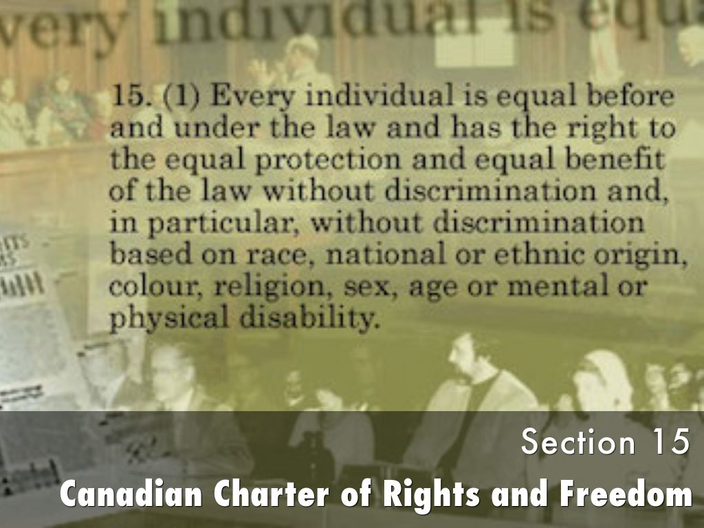 Individual Rights Caanda Canadian Charter of Rights and Freedoms by jaki_mitchin