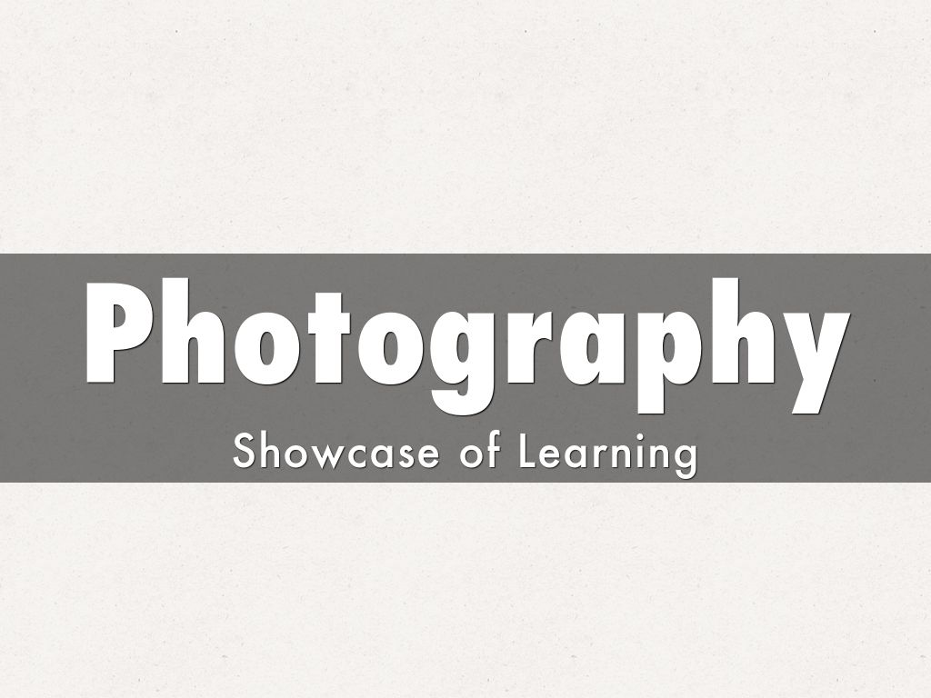 Showcase of Learning