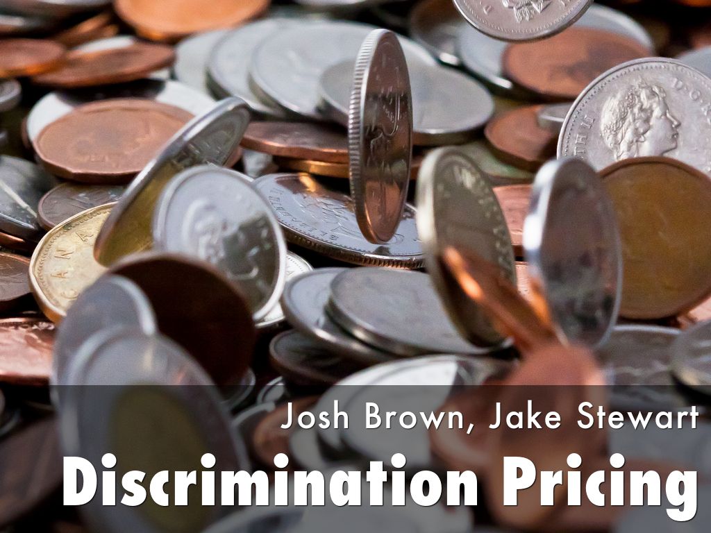 Discrimination Pricing - Jake Stewart, Josh Brown