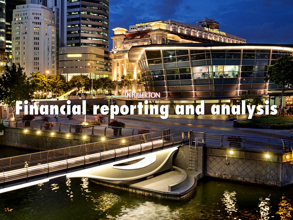 Copy of Financial reporting and analysis