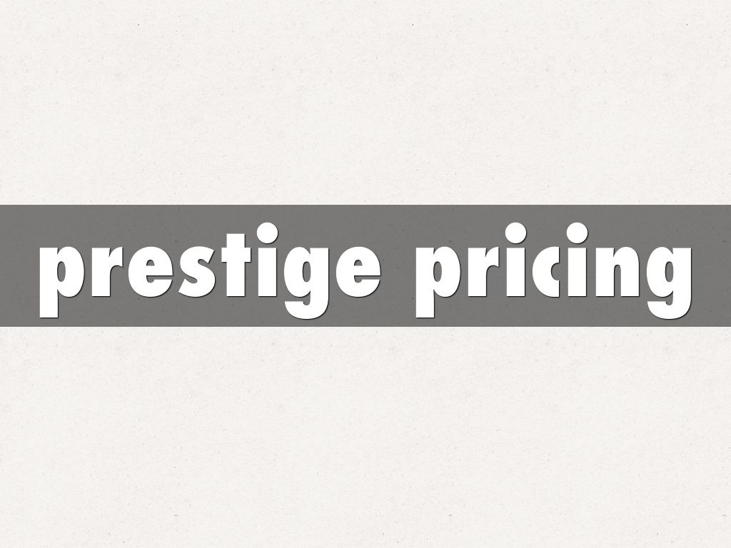 prestige