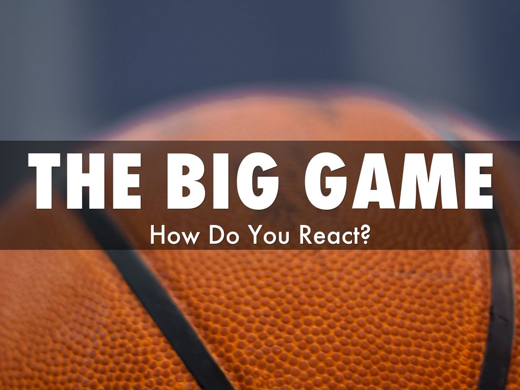 The Big game by Matt Head