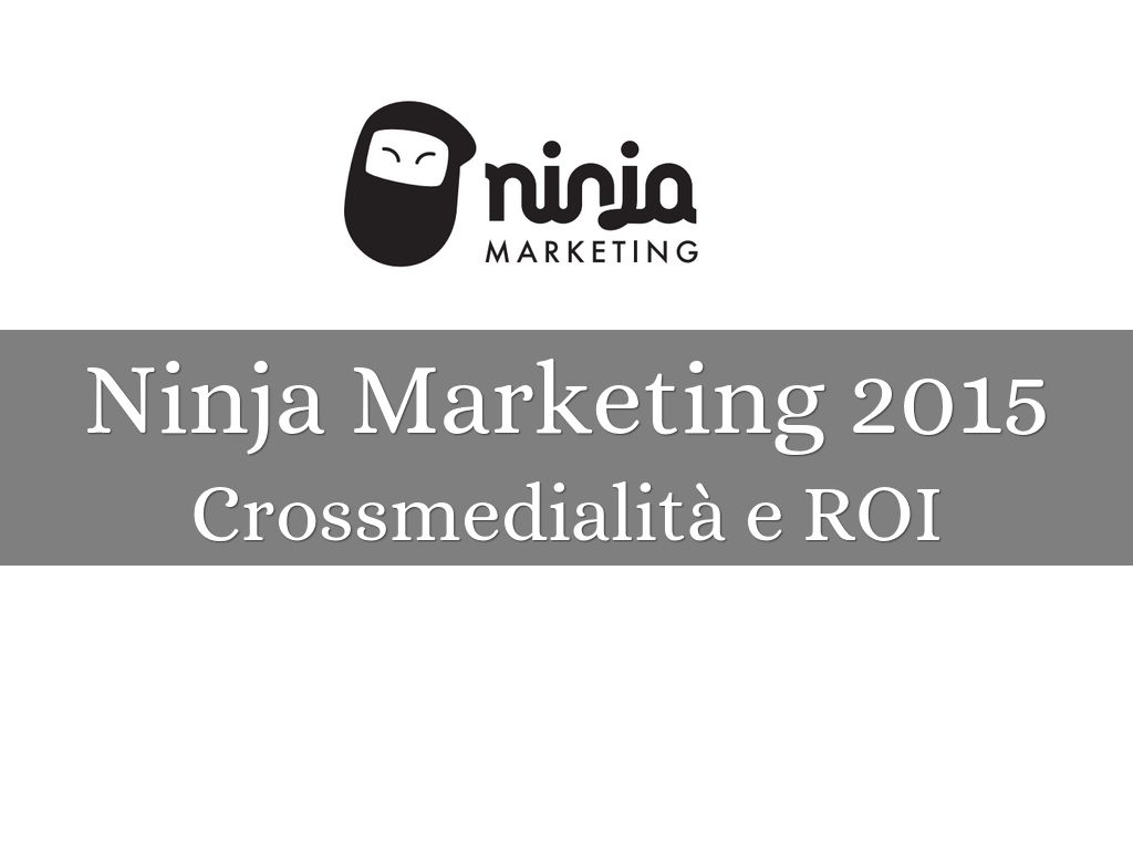 Ninja Marketing 2015