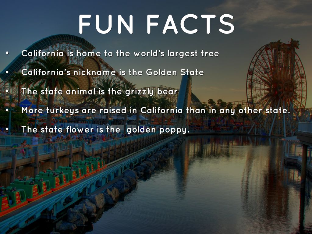 california random facts