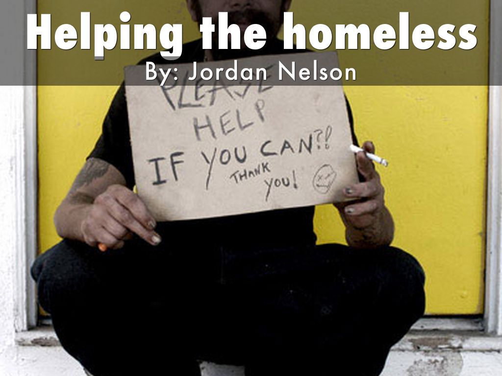 Helping the homeless