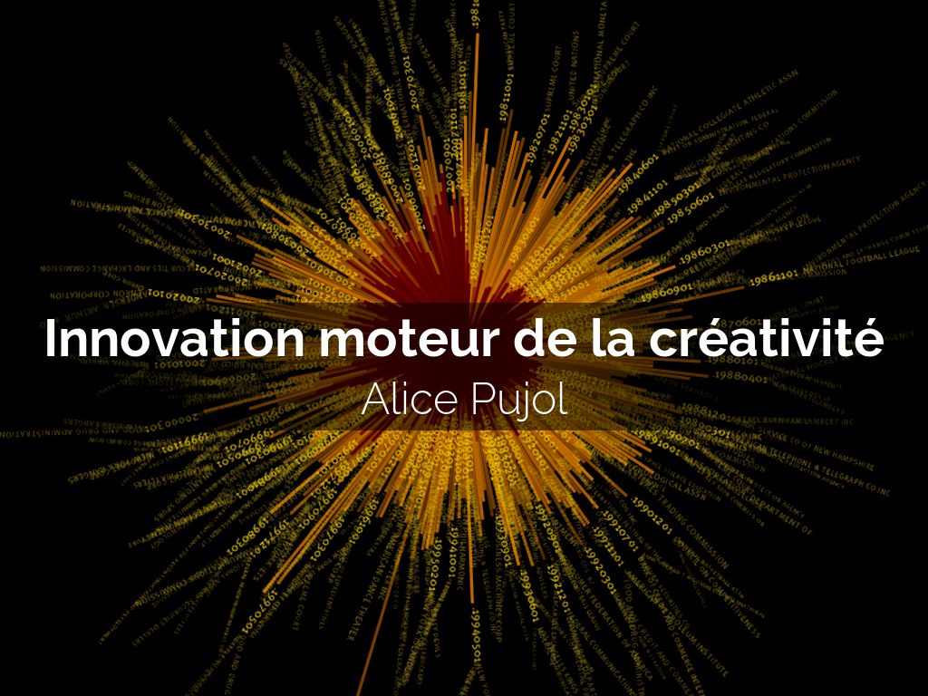 Innovation moteur de la créativité