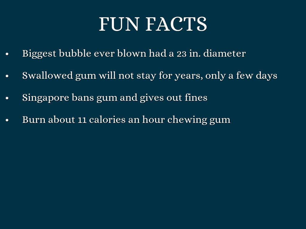 History Of Bubble Gum By Raquel holt