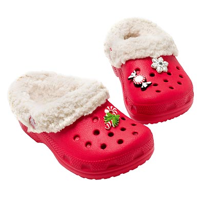 santa crocs