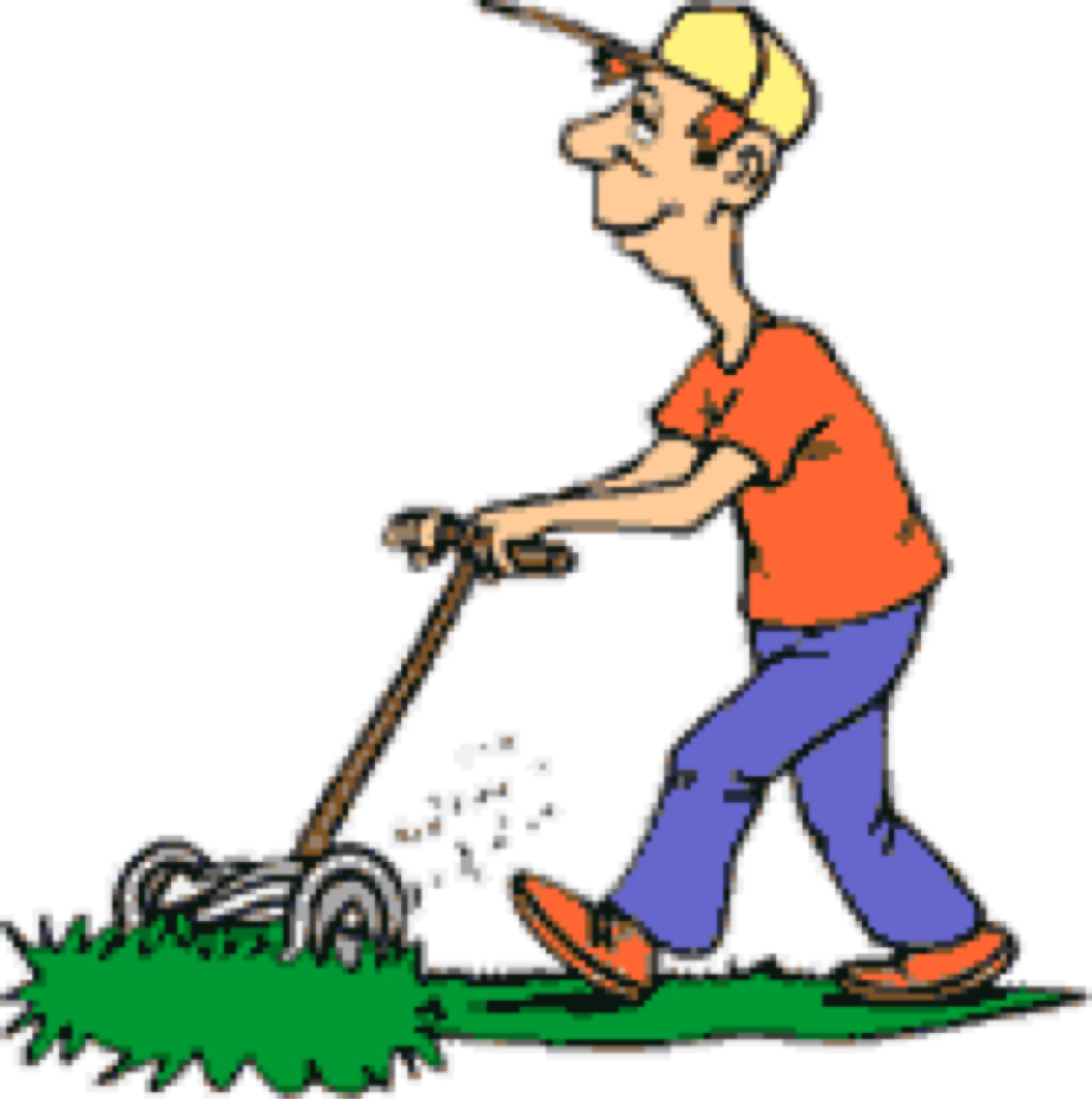 grass cutting clip art