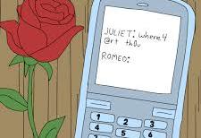 Romeo And Juliet Text Messaging Assignment By Hannah