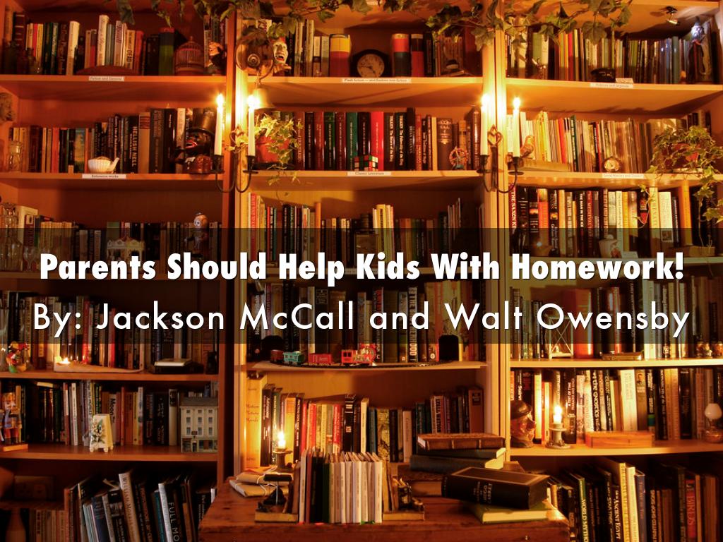 Parents Help Kids With Homework