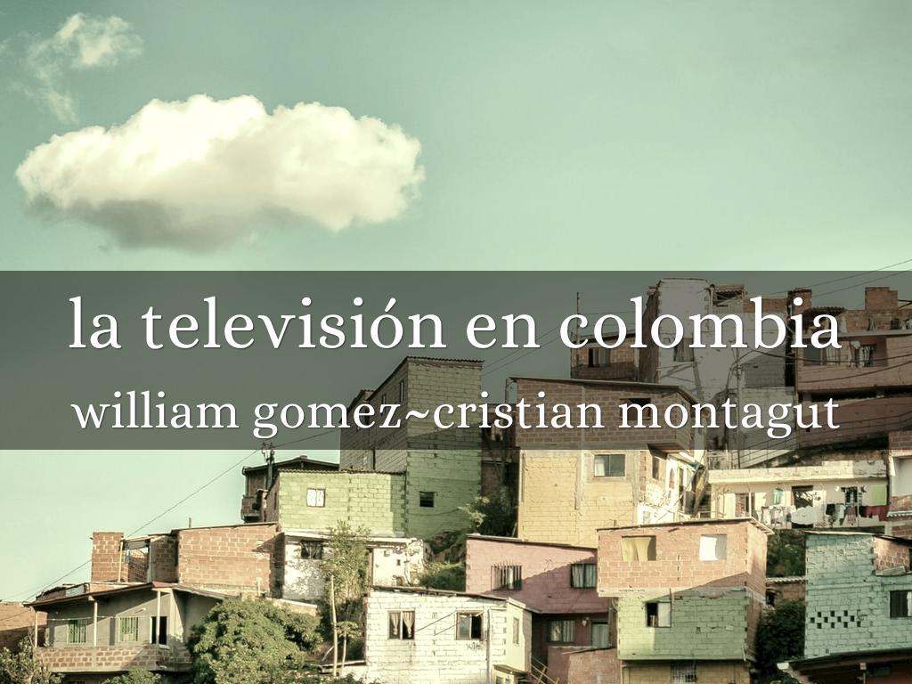 la televisión en colombia