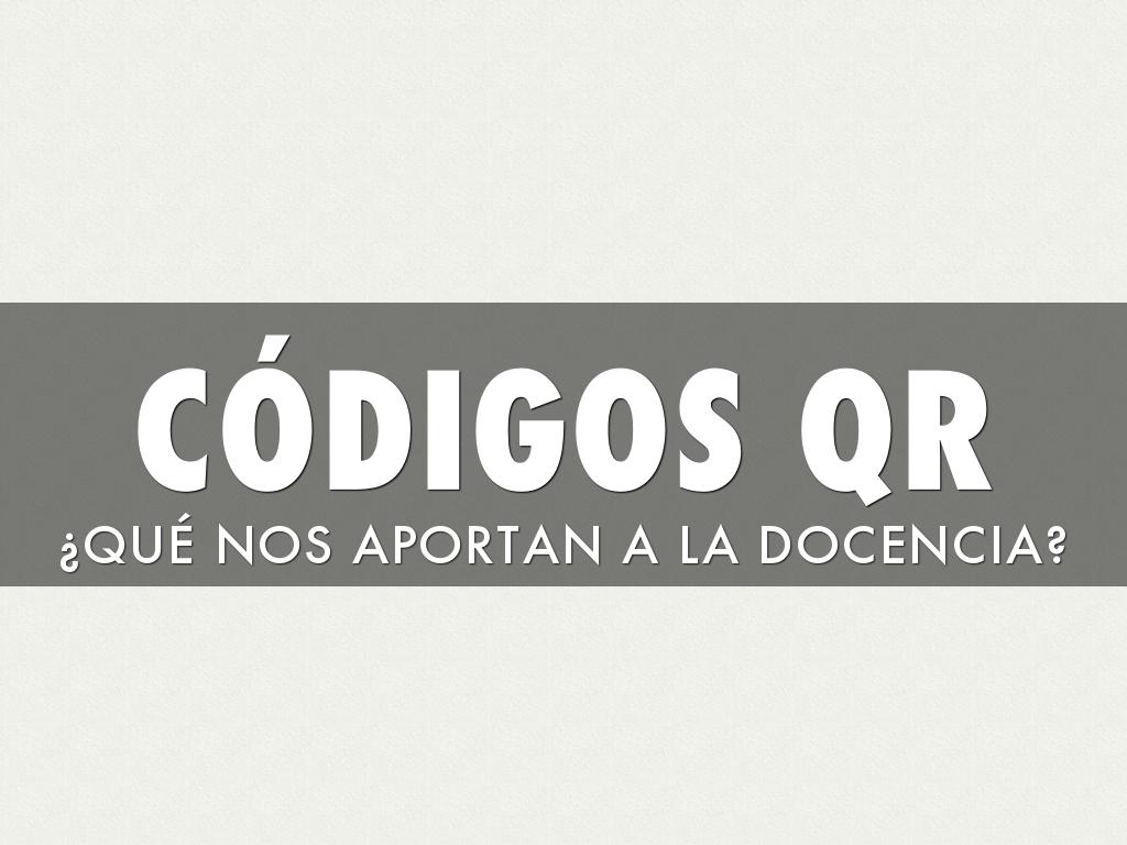 CÓDIGOS QR