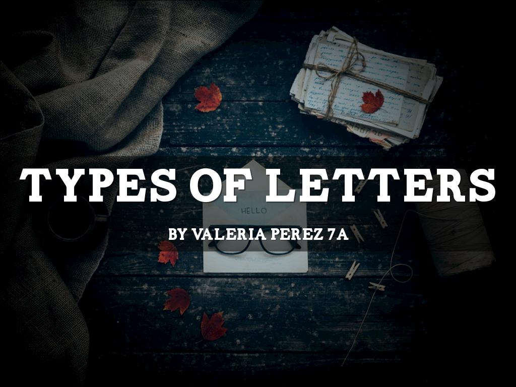 Types Of Letters