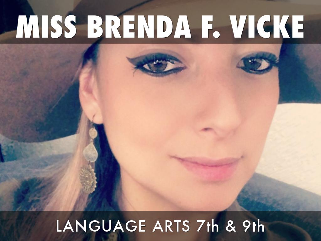 MISS BRENDA F. VICKE