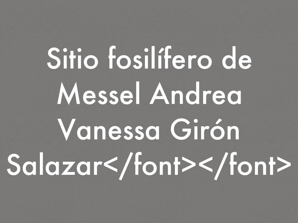 Sitio fosilífero de Messel