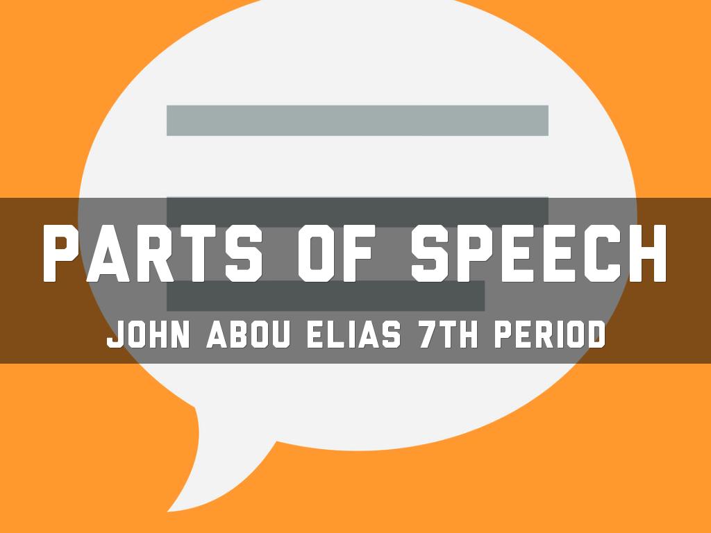 Parts Of Speech