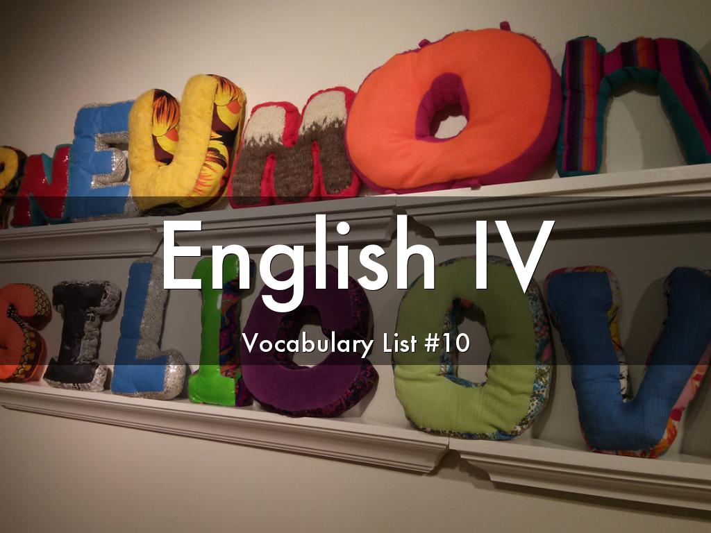 English IV