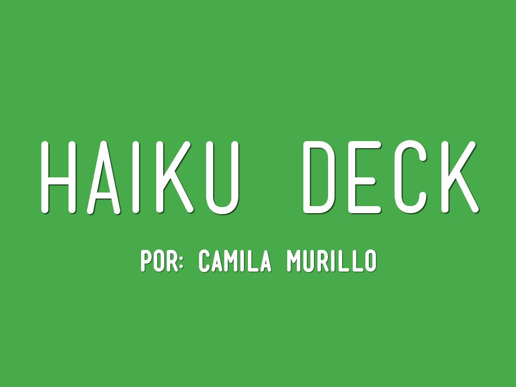 haiku deck