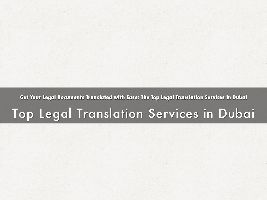 Presentations and Templates by dubai translation company