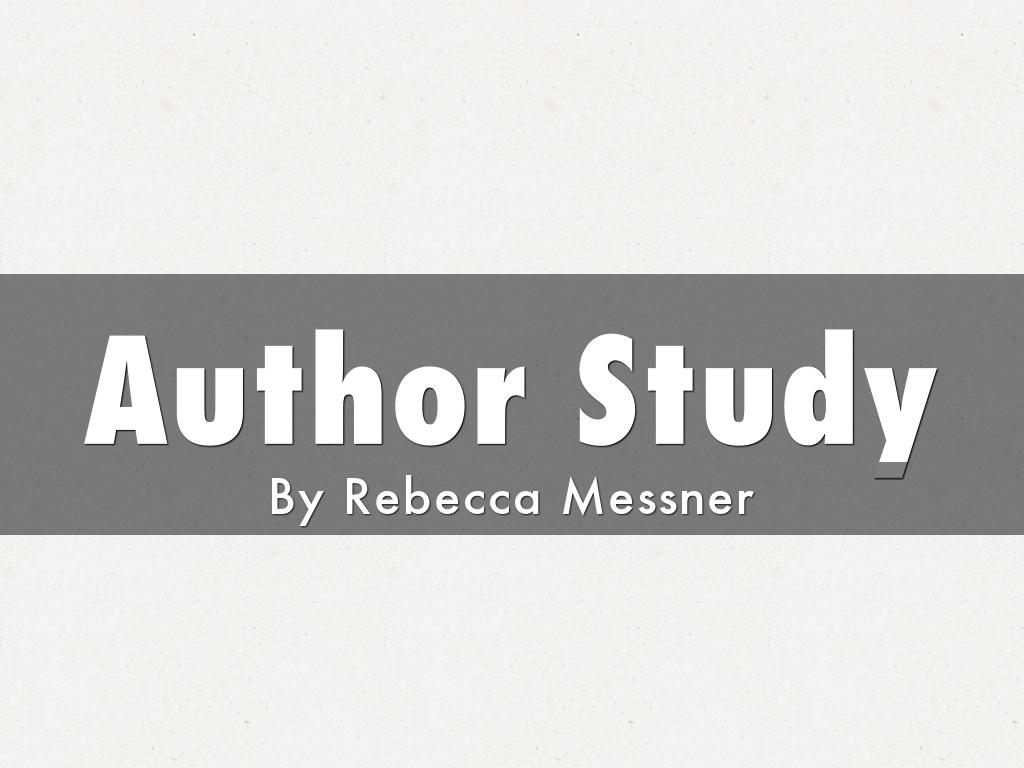 Author Study