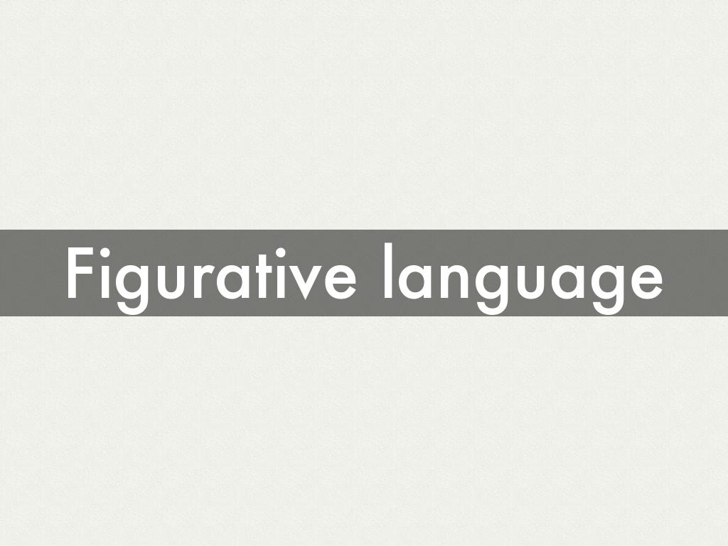 Figurative Language 