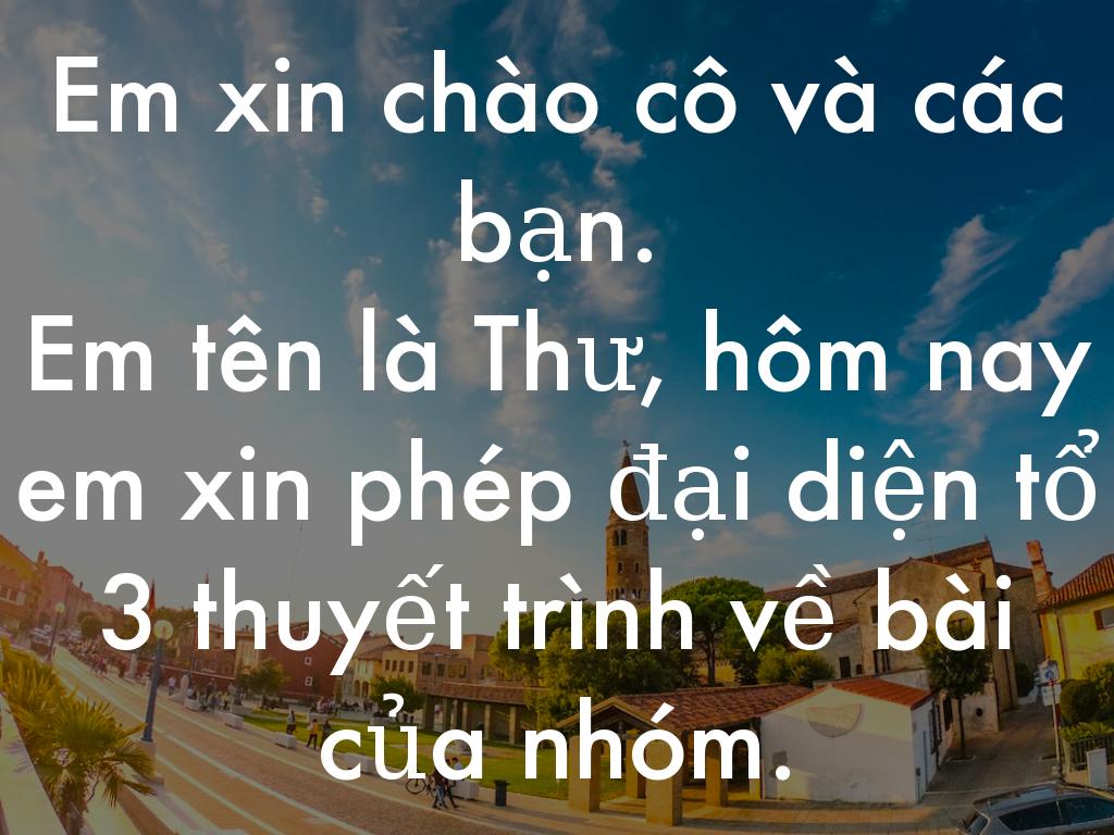 Thuyết Trình Nhóm 3