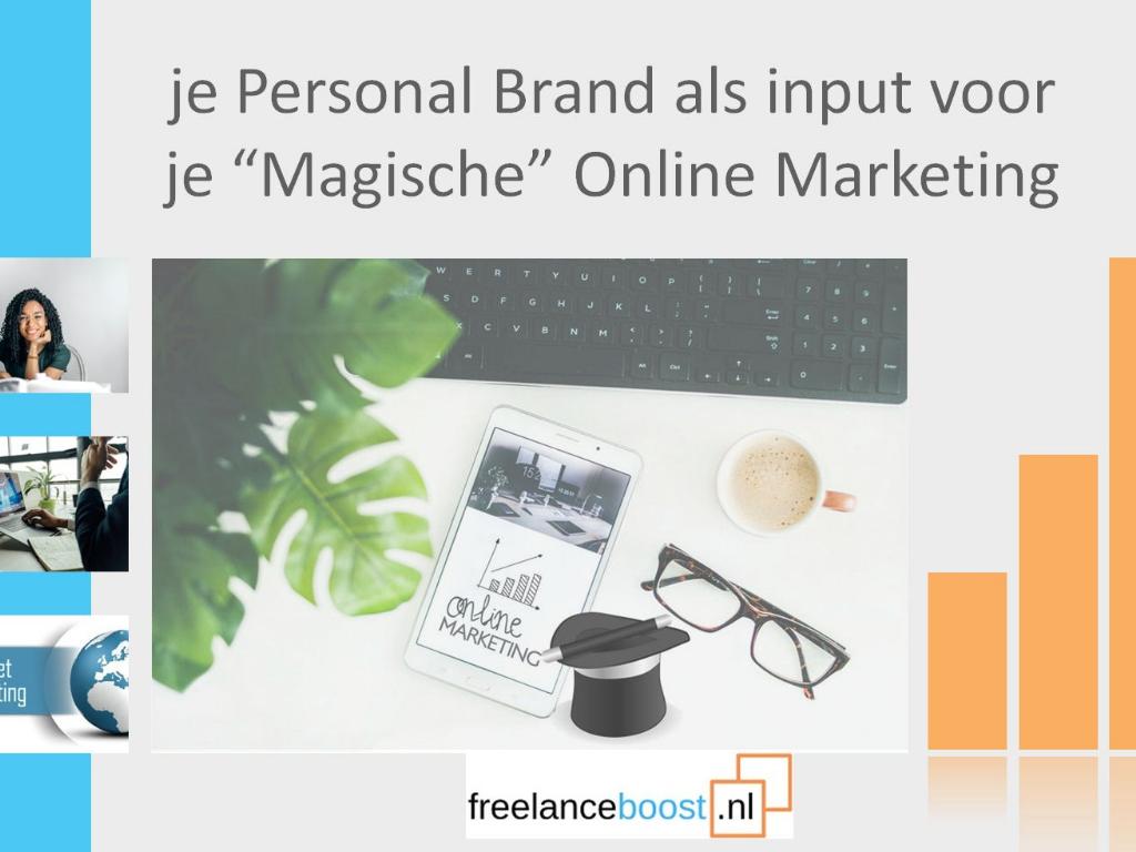 Je Personal Brand = input voor je Online Marketing