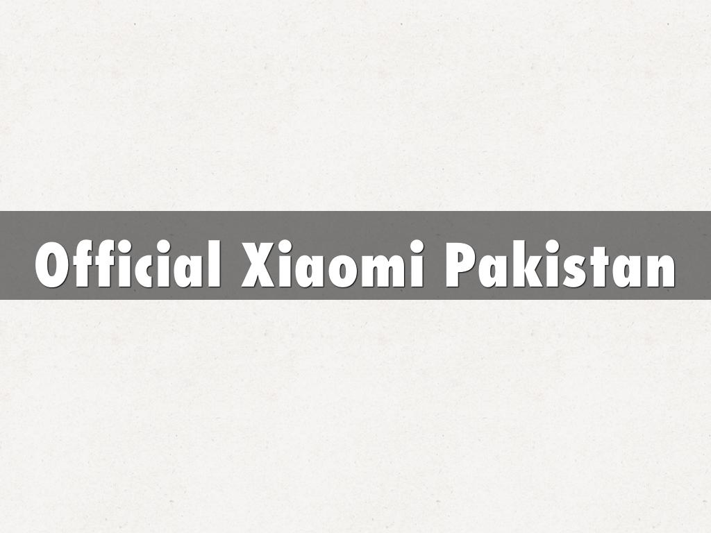 Official Xiaomi Pakistan