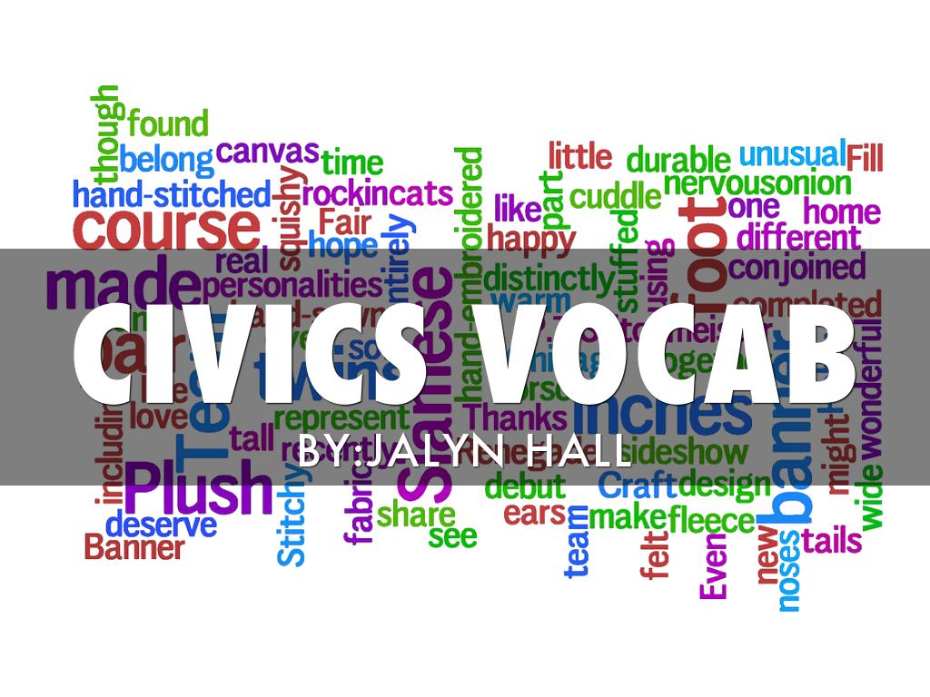 Civics Vocab 