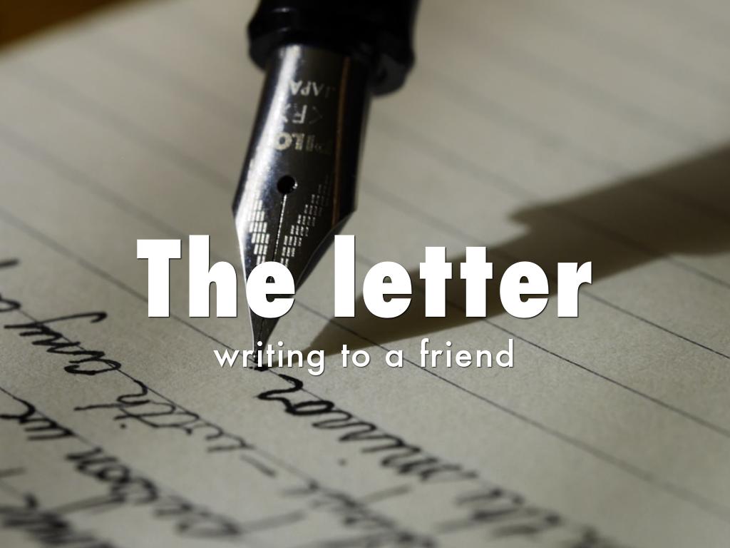 The letter