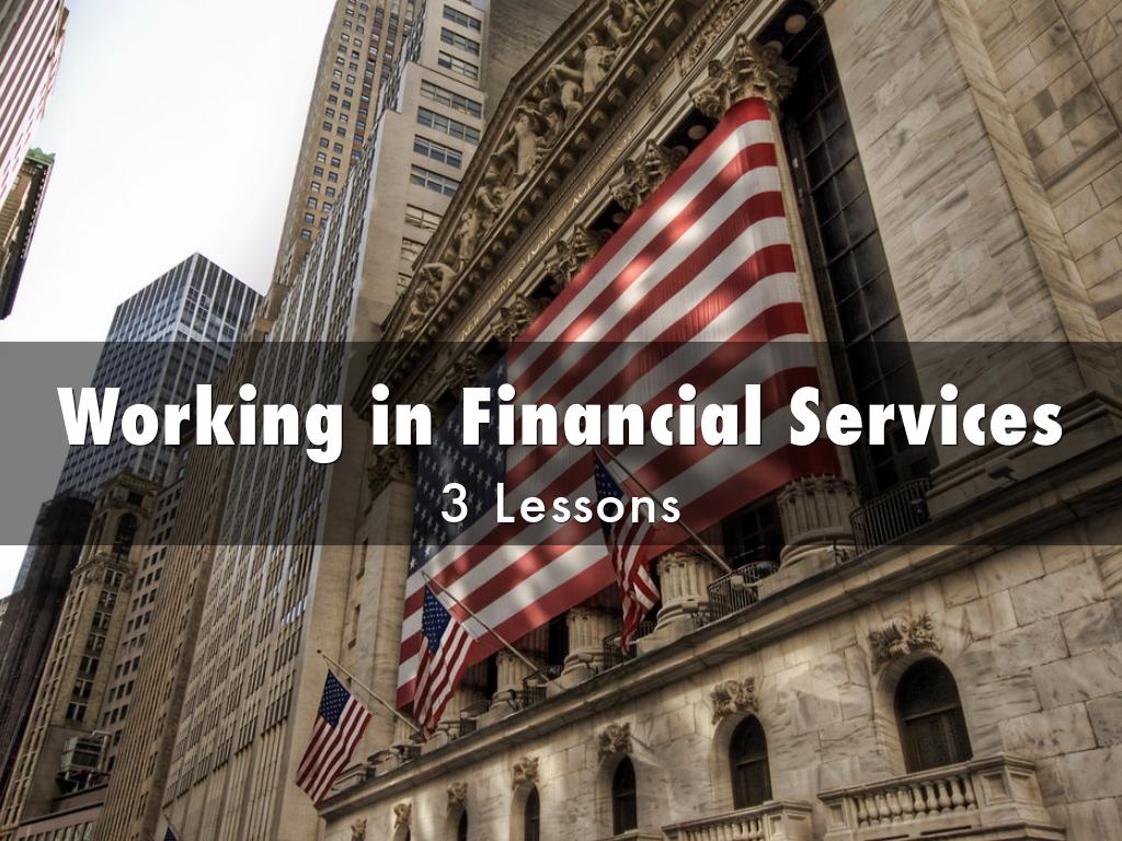 Working in Financial Services