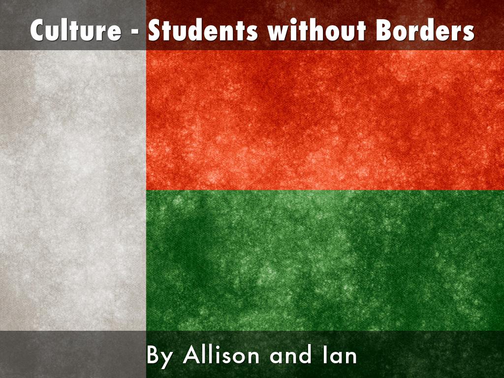 Culture - Students without Borders