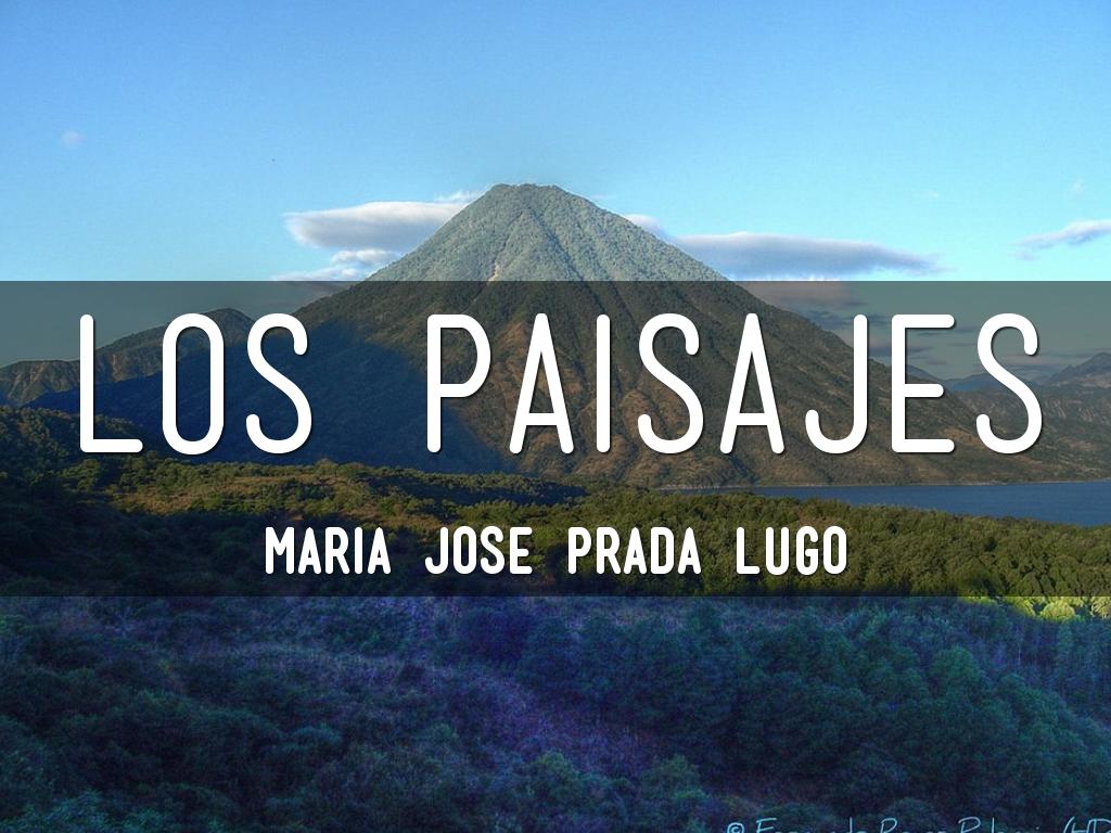 Los paisajes