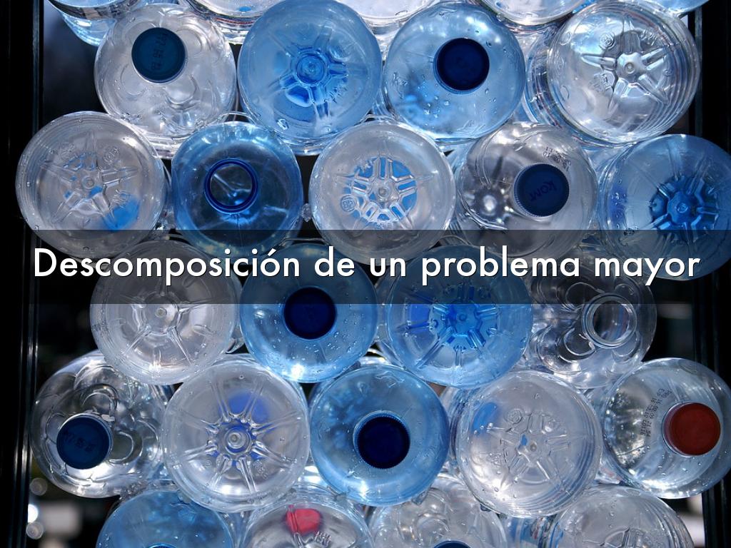 Descomposición de un problema mayor