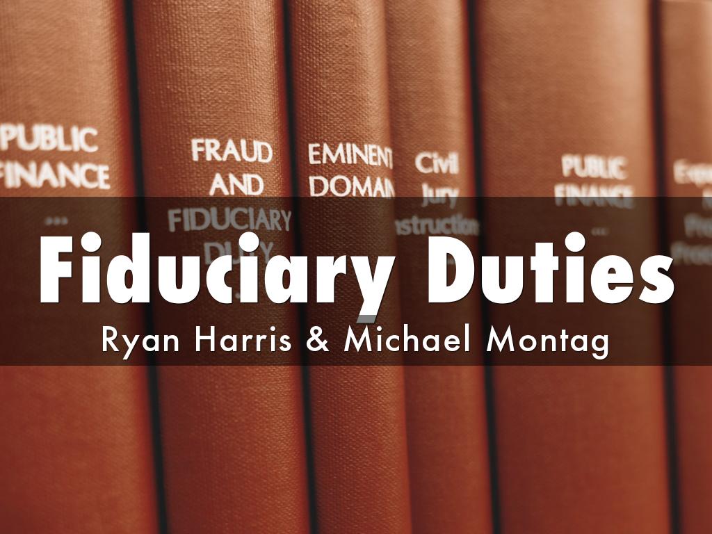 Fiduciary Duties by Vial Fotheringham