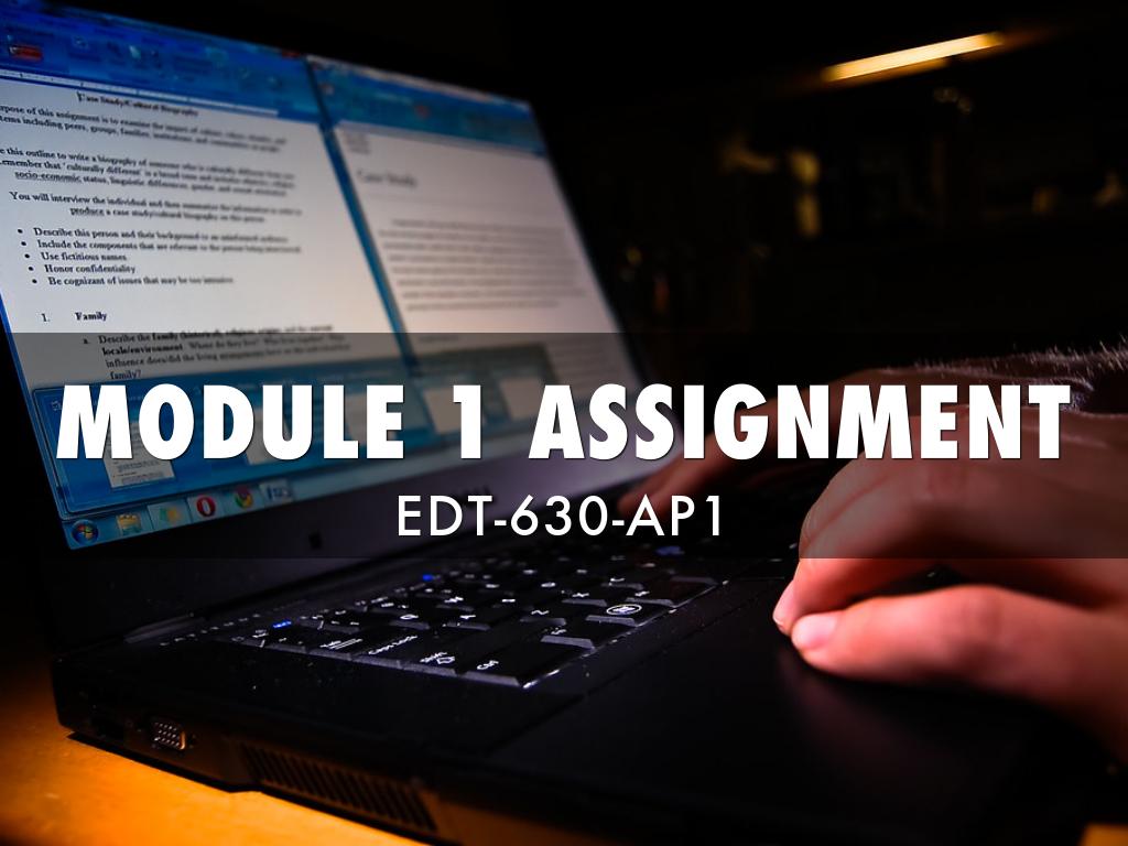 MODULE 1 ASSIGNMENT