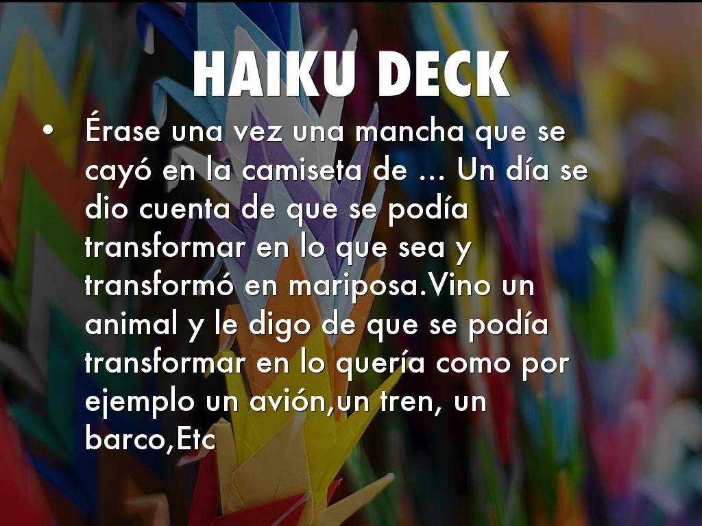 What Is Haiku Deck?