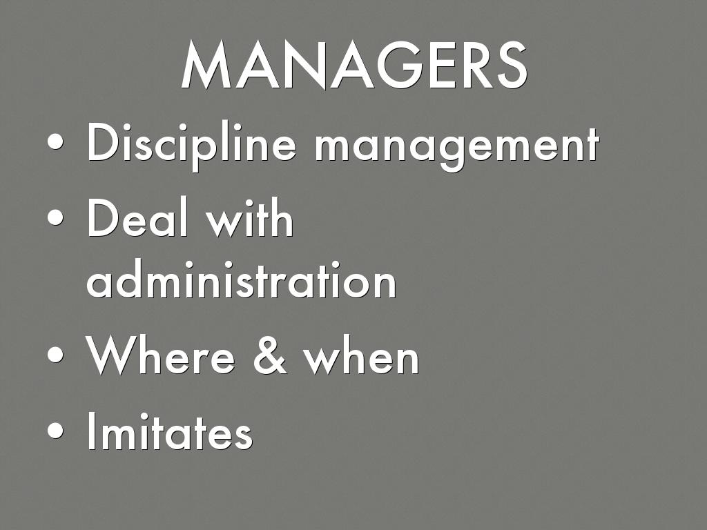 Copy of Managers Vs. Leaders