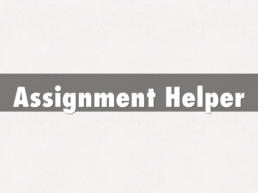 Assignment Helper