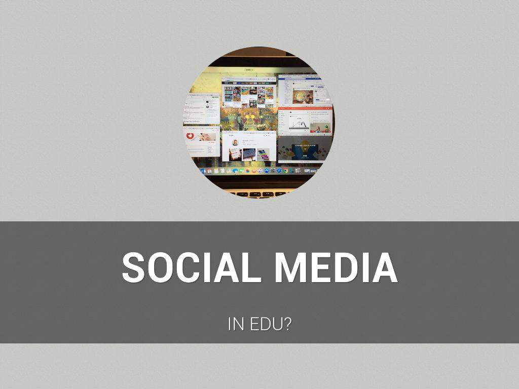 Social Media In Edu