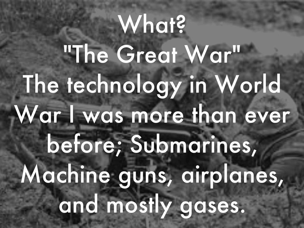 world war i technology How the horrors of world war one led to medical advances and improved co-ordination of health services at home. world war i technology How the horrors of world war one led to medical advances and improved co-ordination of health services at home.