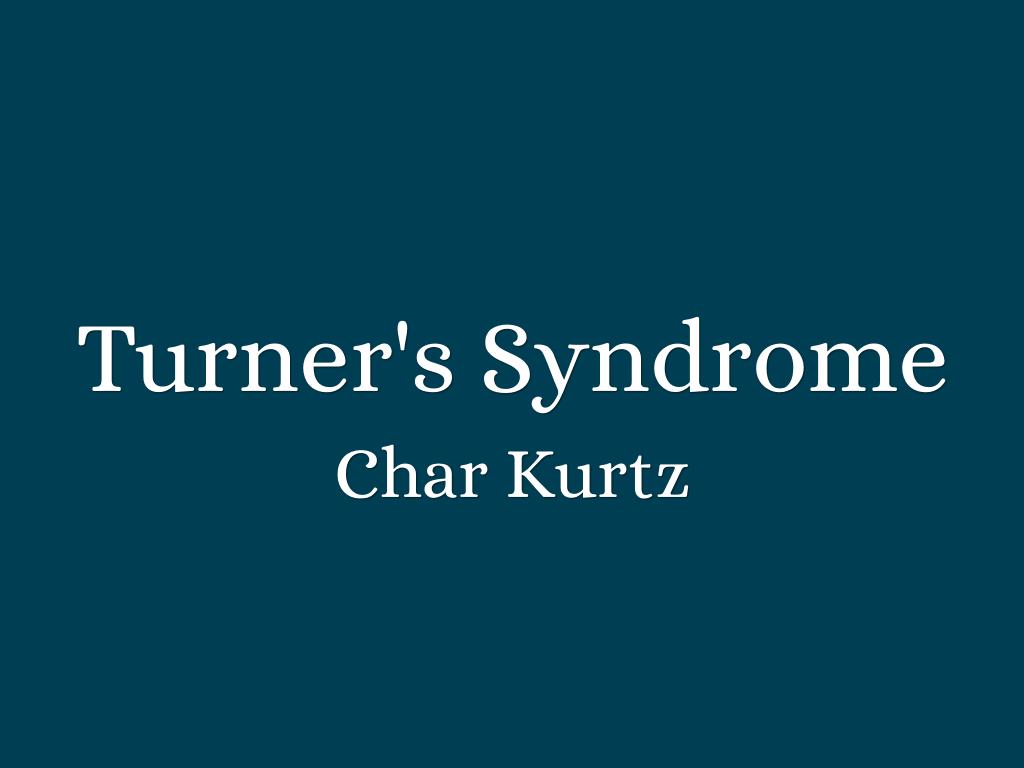 Turner's Syndrome