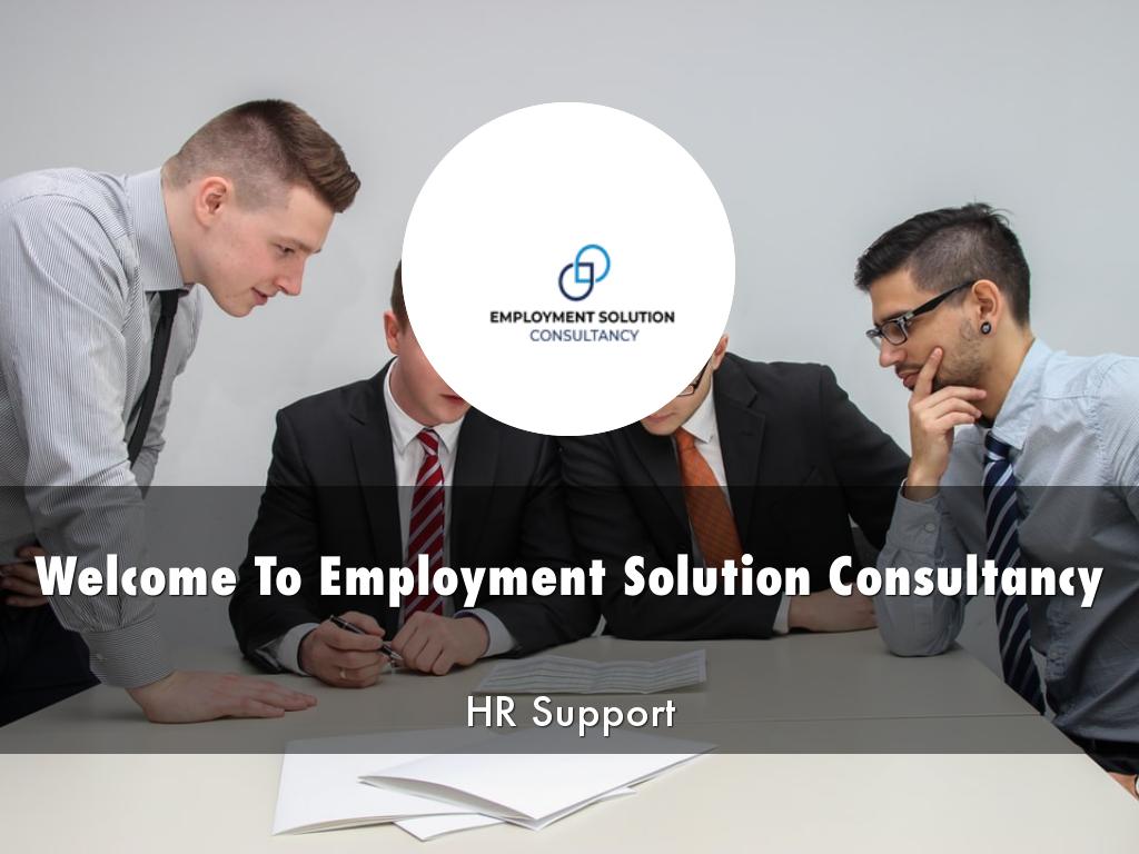 Employment Solution Consultancy Presentation