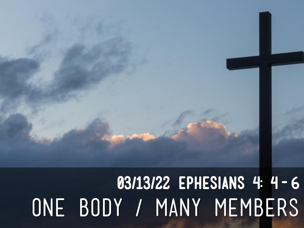 One Body/Many Members